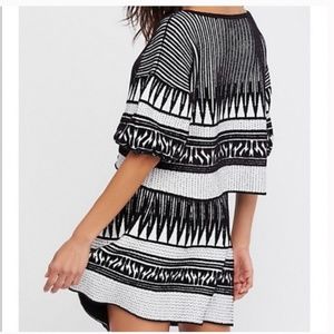 Free People “Scorpion Behavior” Skirt Set